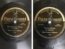 BLIND LEMON JEFFERSON on 78 Paramount 12872•A-Bed Springs Blues/B-Yo Yo Blues