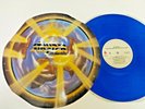 Stryper ‎– The Yellow And Black Attack - 1986 Rock LP Enigma Blue Vinyl EX VINYL