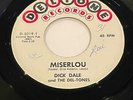 Dick Dale & The Del-Tones - Miserlou/Eight Till Midnight * Deltone Surf Rock 45