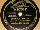 Victor 27230 Artie Shaw Star Dust / Temptation 78 RPM E+ E+ Canada Pressing