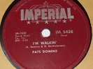 Imperial IM. 5428 Fats Domino I'm Walkin' / I'm In The Mood For Love 78 RPM E E