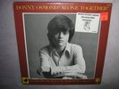 DONNY OSMOND Alone Together MINTY ORIGINAL SEALED New Vinyl LP Photo Frame Hype