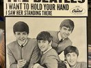 The Beatles “I Want To Hold Your Hand” 1963 1st pressing Pic Sleeve with Hofer