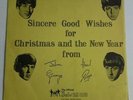 THE BEATLES FIRST CHRISTMAS FLEXI 1963 *VERY GOOD CONDITION*