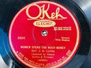 BLUES?GOSPEL REV GATES Okeh 8606 Women Spend too Much Money (Classic) E +