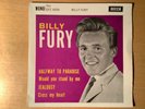 Billy Fury DFE 6694 Original UK Decca EP PS Rockabilly Rock n Roll 6T Rare GREAT