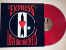 Love and Rockets Express LP Limited 1500 - Red Vinyl