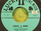 Hear Rare Rockabilly 45 Chuck Slaughter - Lucky 11 Rock - Here Comes Rain