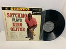LOUIS ARMSTRONG & HIS ORCH - SATCHMO PLAYS KING OLIVER US 1960 LP JAZZ AFSD 5930