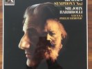 BRAHMS Symphony No 1 BARBIROLLI VIENNA HMV ASD 2401 UK Original 1968 VINYL LP NM