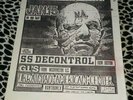 VINTAGE ORIGINAL NEGATIVE APPROACH SS DECONTROL GI FLYER 8.5X11 PUNK RARE KBD