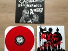 1998 THE CASUALTIES LP Underground Army Tribal War Records Red Vinyl LP is MINT