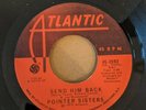 Northern Soul record - Pointer Sisters send him back Atlantic 70's press vg+