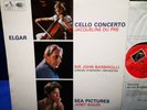 @EMI ASD 655 *COLOR STAMP* JACQUELINE DU PRE* ELGAR CELLO CTO* BARBIROLLI* NM
