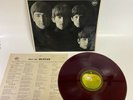 THE BEATLES MEET THE TOSHIBA AR-8026 Japan RED VINYL VINYL LP