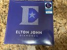 Elton John Diamonds 2 LP Black Vinyl Greatest Hits Walmart Exclusive & Slip Mat