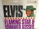 ELVIS PRESLEY FLAMING STAR & SUMMER KISSES LP 1ST UK PRESS RCA RED DOT 1965