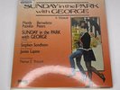 Stephen Sondheim Sunday In The Park With George vinyl Ex Library Good Tested