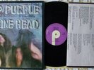 RARE & EX-  DEEP PURPLE MACHINE HEAD A1/B1 1972 PURPLE UK LP LYRIC POSTER SUPERB