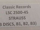 Fritz Reiner, Chicago Symphony – Strauss Waltzes - LP box set classic records