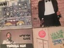 MARVIN GAYE, MICHAEL JACKSON, WAR & WILLIE HUTCH album covers only NO RECORDS