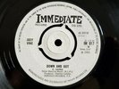 JOEY VINE Out Of Towner / Down And Out US FOLK GARAGE ROCK Immediate UK PRESS 45