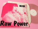 AC DC LP RAW POWER ORIG GERMANY 1990 NM CLEAR VINYL