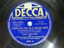 Cliff Edwards - DECCA 2001 - DISNEY - Turn on the Old Music Box & Little Wooden