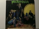 Necrophagia season of the dead lp record 1987 NNR15  first pressing with insert