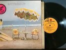 NEIL YOUNG ON THE BEACH RARE ORIG 1974 PROMO 1st PRESS LP FLORAL CVR INNER SLV