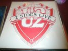 U2 2 SIDES LIVE LP LIVE BOSTON 1981 VG+