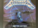metallica ride the lightning 1984 MRI 769 Originale Megaforce Record Inc