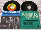 The Beatles- Paperback Writer & My Bonnie - Vinyl 45s w/Picture Sleeves