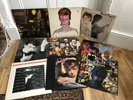 9 x David Bowie original vinyl albums