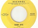 EDDIE FLOYD Baby Bye SAFICE NORTHERN SOUL USA 45