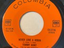 NORTHERN SOUL Tommy Hunt NEVER LOVE A ROBIN Columbia 45 rare Canadian press EX