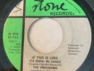 NORTHERN SOUL The Precisions IF THIS IS LOVE Stone 45 rare Canadian pressing
