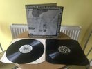 CRASS-STATIONS OF THE CRASS LP X 2-1979 1st PRESS-521984-ANARCHO PUNK-POSTER-VG+