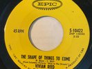 NORTHERN SOUL Vivian Reed THE SHAPE OF THINGS TO COME Epic 45 rare Canada EX