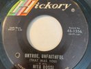 NORTHERN SOUL Nita Rossi UNTRUE, UNFAITHFUL (THAT WAS YOU) Hickory 45 rare
