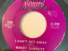 NORTHERN SOUL Bobby Garrett I CAN'T GET AWAY Mirwood 45 rare fantastic dancer