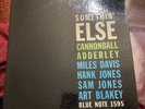 CANNONBALL ADDERLY-SOMETHIN'ELSE  BLUE NOTE -1595 FIRST PRESSING VG+