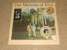 our memories of elvis  lp sealed with hype stickers free shipping