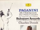PAGANINI DIE 6 VIOLINKONZERTE-SALVATORE ACCARDO.5LP-BOX.
