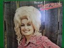 THE BEST Of DOLLY PARTON - RCA 1975 produced by Porter Wagner with poster