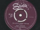 COUNTRY TRIBUTE to JOHNNY HORTON bw LONESOME - RUDY THACKER - HEAR - 1962 U.K.
