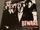 MISFITS - BEWARE - COMPLETE SINGLES 77 - 82 LP - GREEN WAX  ( BAD RELIGION, AFI)