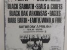 BLACK SABBATH LIVE 1974 THE ONTARIO SPEEDWAY PARK VINYL SEALED