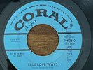 BUDDY HOLLY 1960 True Love Ways Blue Label Promo 7