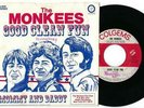 The Monkees Good Clean Fun / Mommy and Daddy 45 PS 1969 Pop Rock Colgems vg+